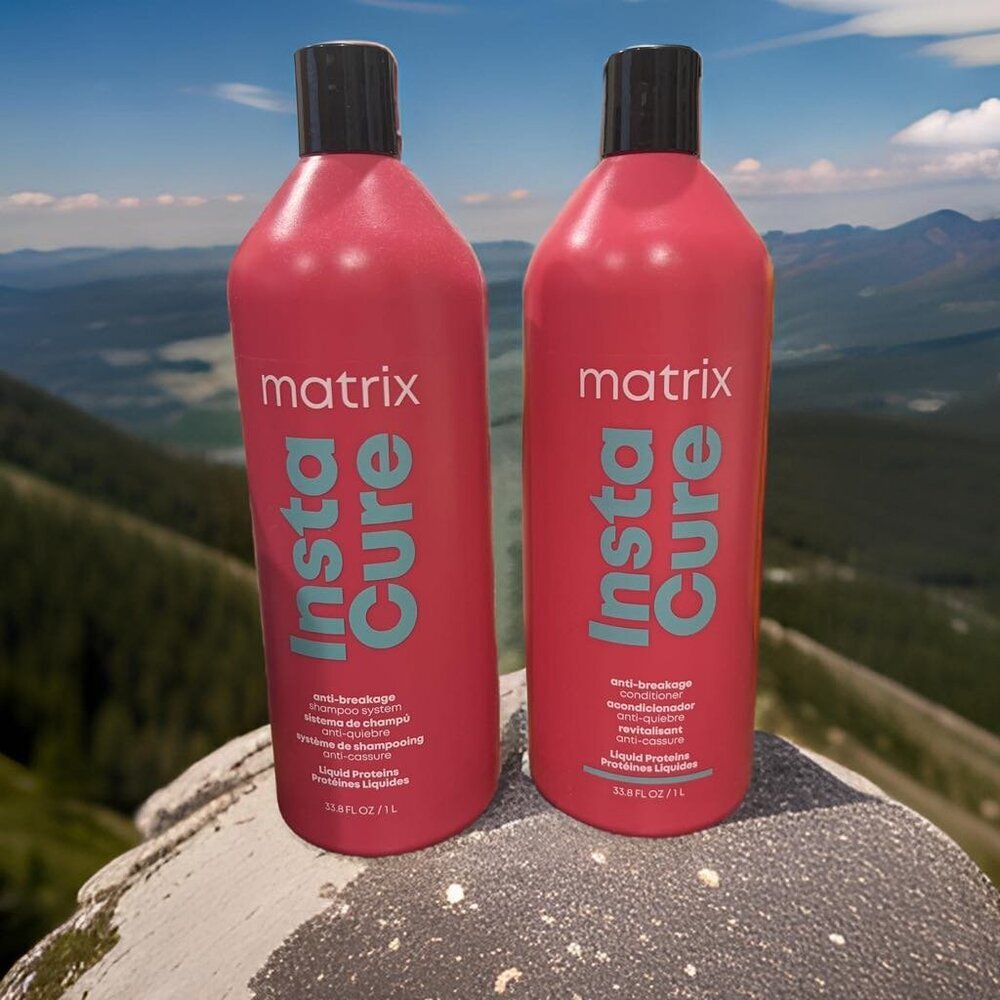 Matrix Total Result Insta Cure Anti- breakage Shampoo Conditioner 33.8 oz